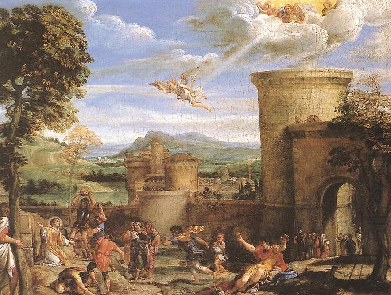 The Martyrdom of St Stephen vcd, CARRACCI, Annibale